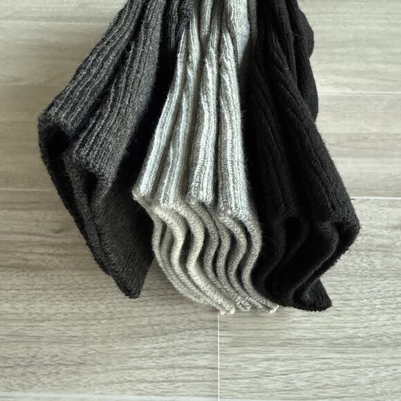 Calvin Klein Men's 4-Pairs Lightweight Crew Socks Gray Black NEW US 7-12 - Picture 6 of 10